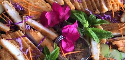 Spiced Breaded Chicken Salad (Medium Platter)