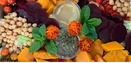Pumpkin and Beetroot Salad (Individual Bowl)