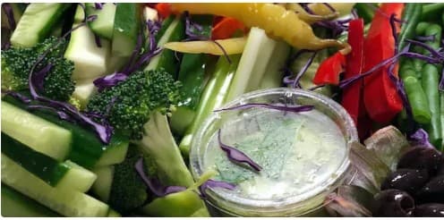 Garden Crudites and Dips