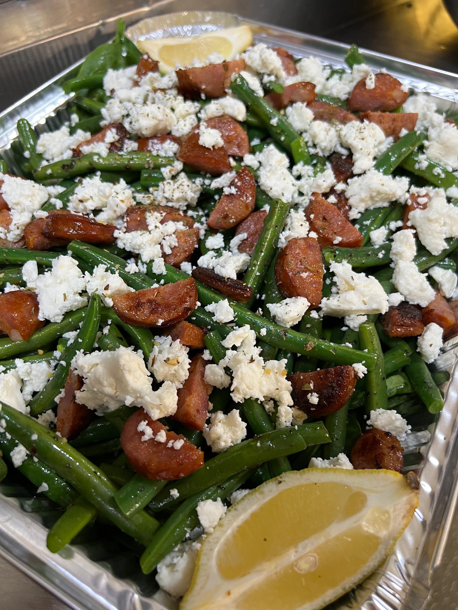Chorizo, Fetta & Green Bean Salad (Large Platter)