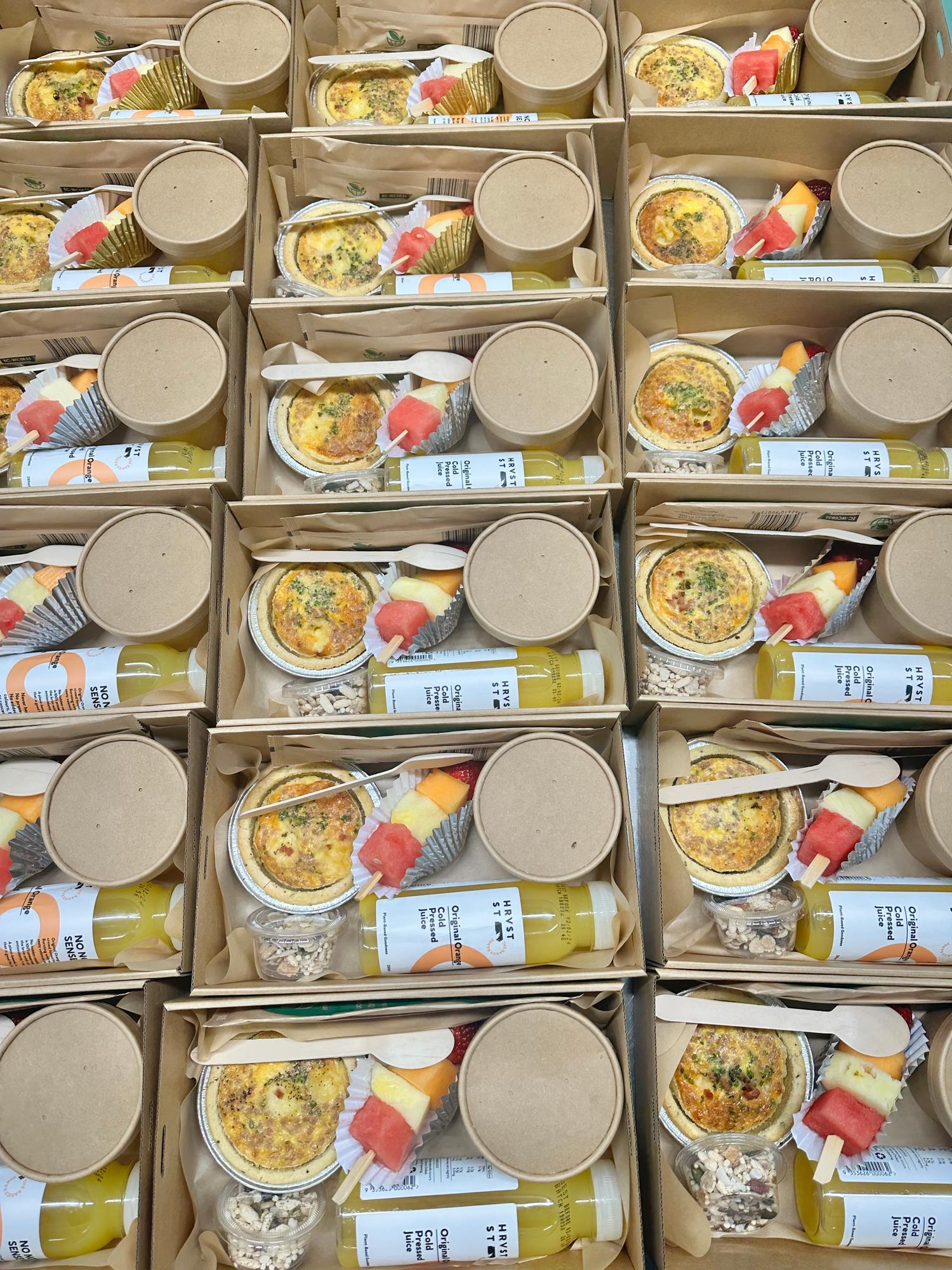 Individual Packed Breakfast Box
