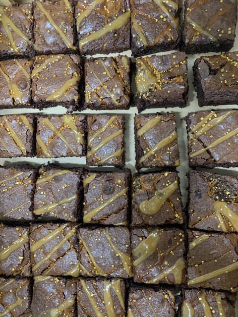 Salted Caramel Brownies
