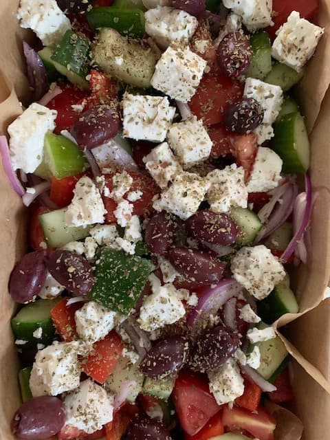 Crunchy Greek Salad (Individually Packed)