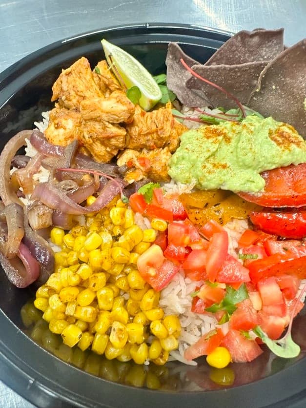 Mexican Lime Chicken Taco Bowl