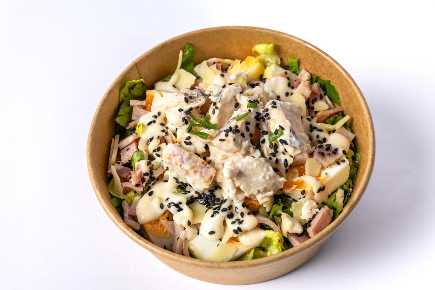 Garden Salad with Chicken 