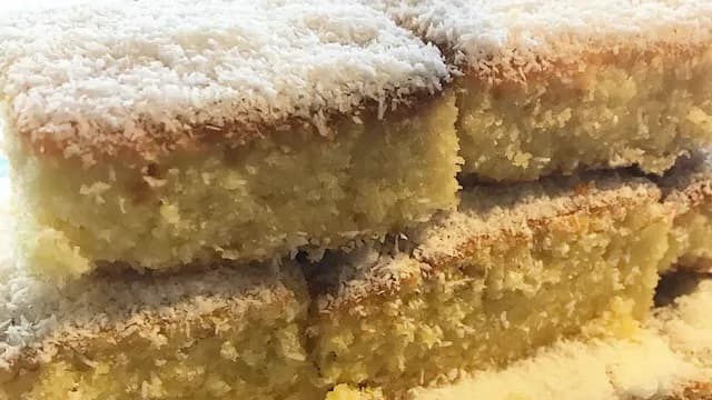Homemade Orange and Coconut Cake