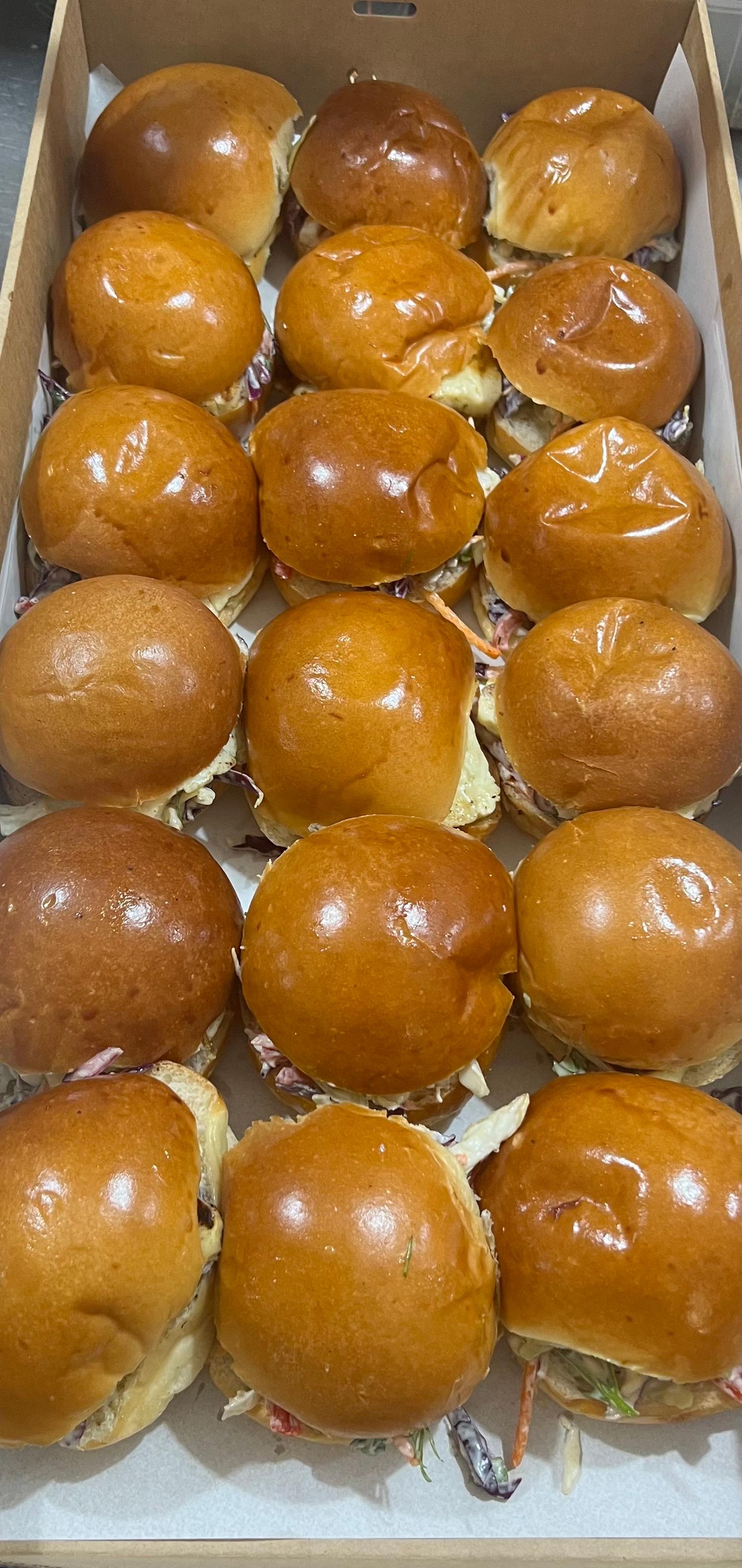 Grilled Halloumi Mini Slider