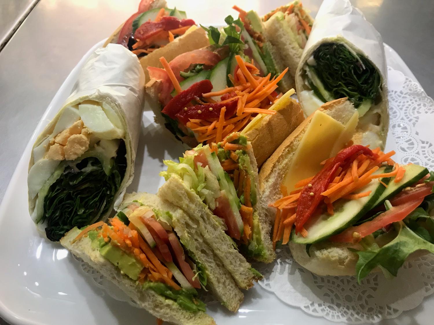 Gluten Free Point Sandwich
