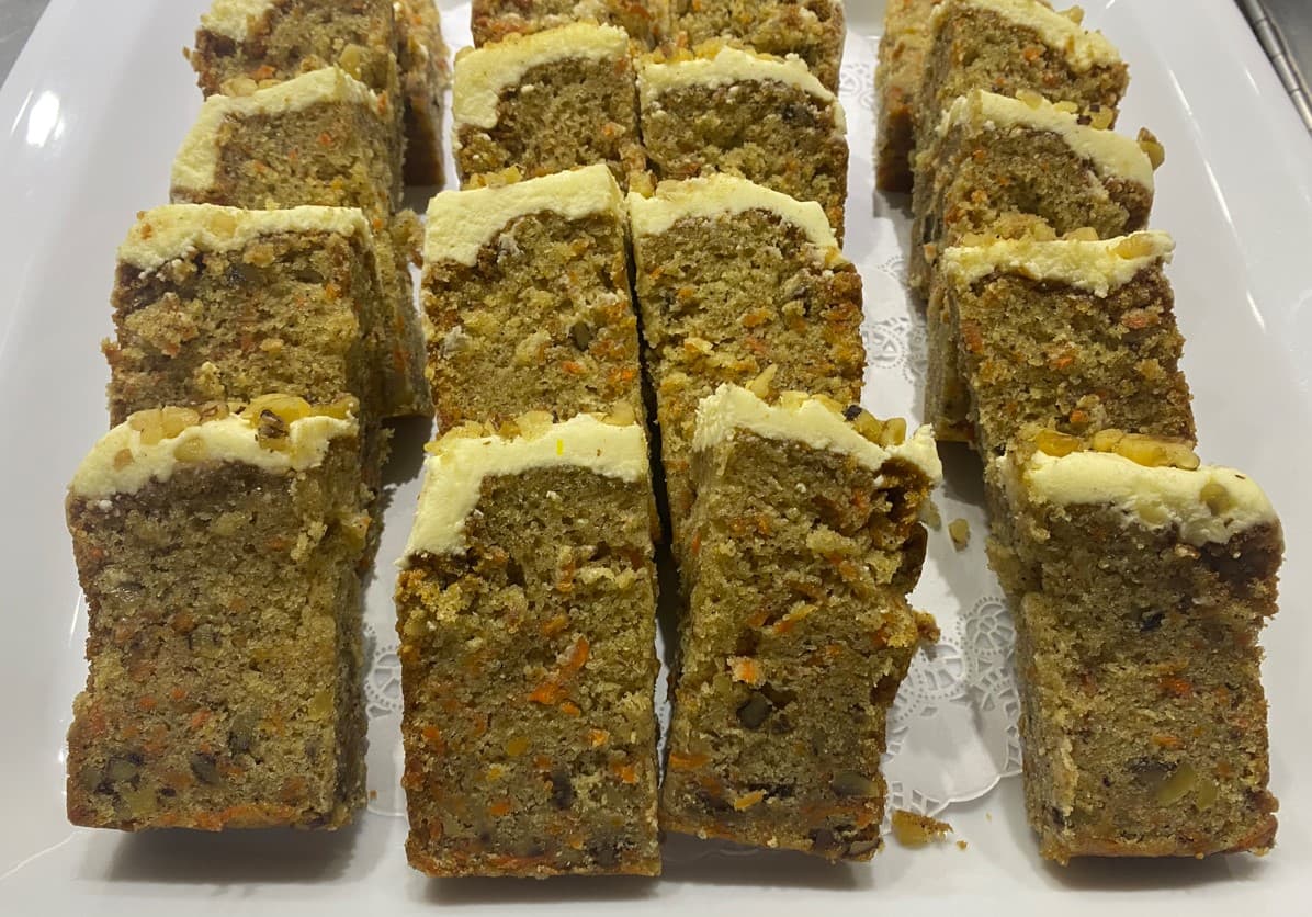 Carrot and Walnut Cake
