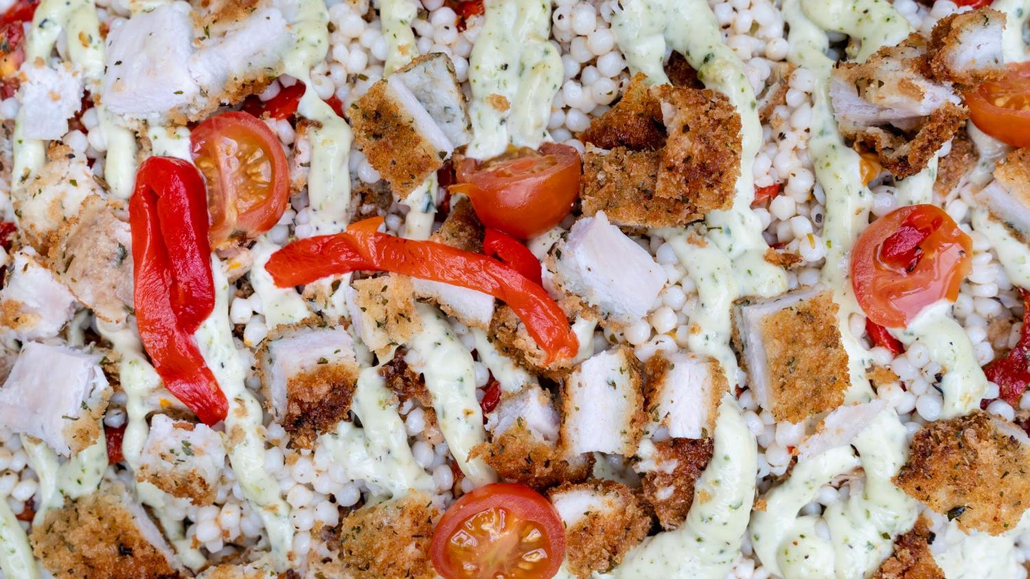 Pearl Couscous and Chicken Salad (Large Platter)