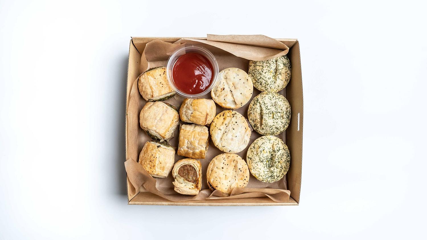 Assorted Mini Pie and Sausage Roll (Box of 12)