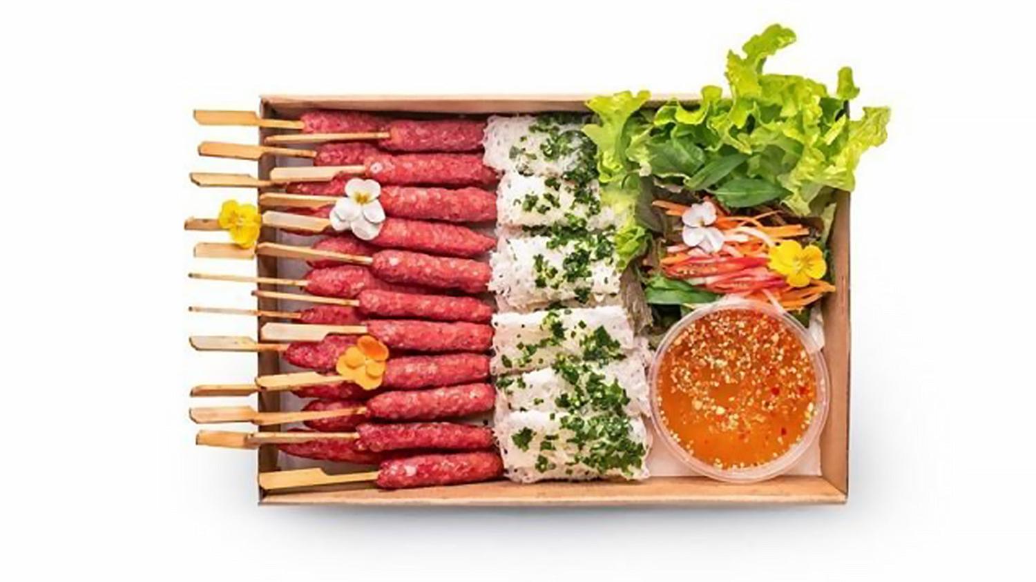 Vietnamese Grilled Pork Skewers (Platter of 24Pcs)