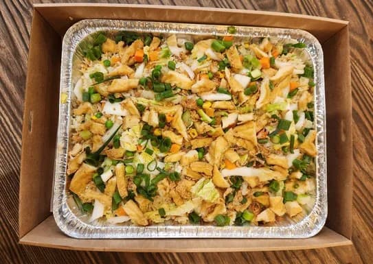 Vegetarian Fried Rice Platter