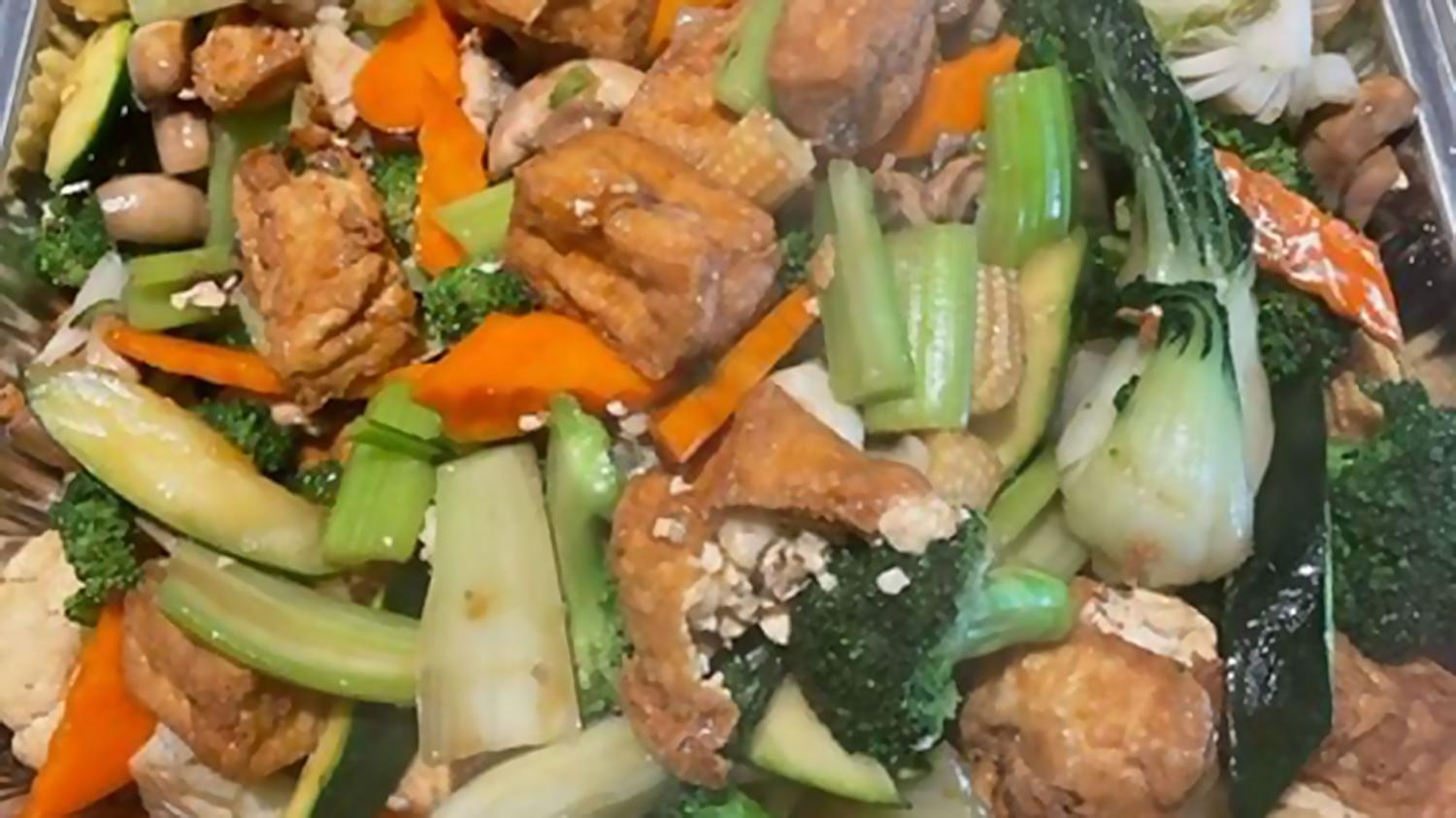 Stir-Fry Veggies Platter