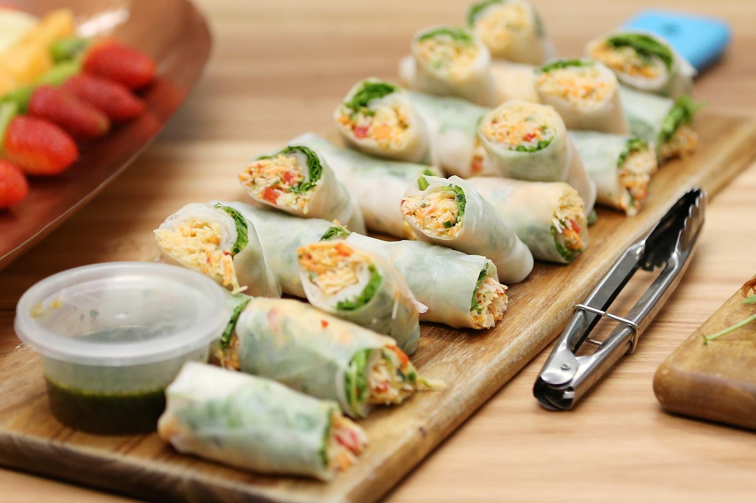 Fresh Rice Paper Rolls (Box of 15)
