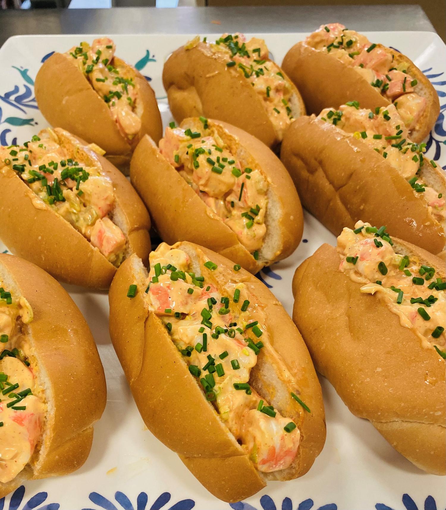Prawn Roll w Salt, Pepper, Chives & Celery