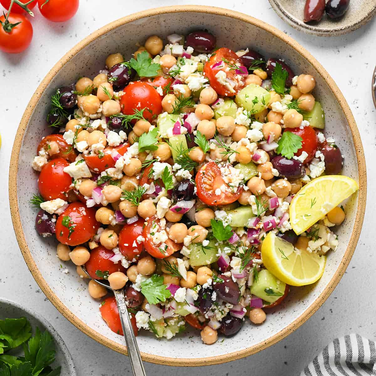 Chickpea Salad Bowl