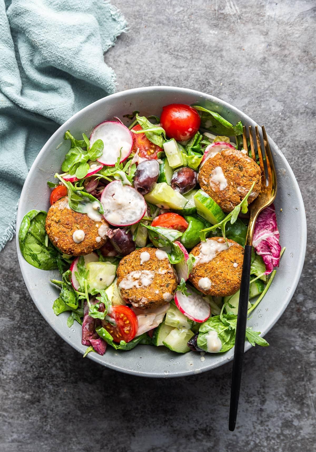Falafel Salad (Large Platter)