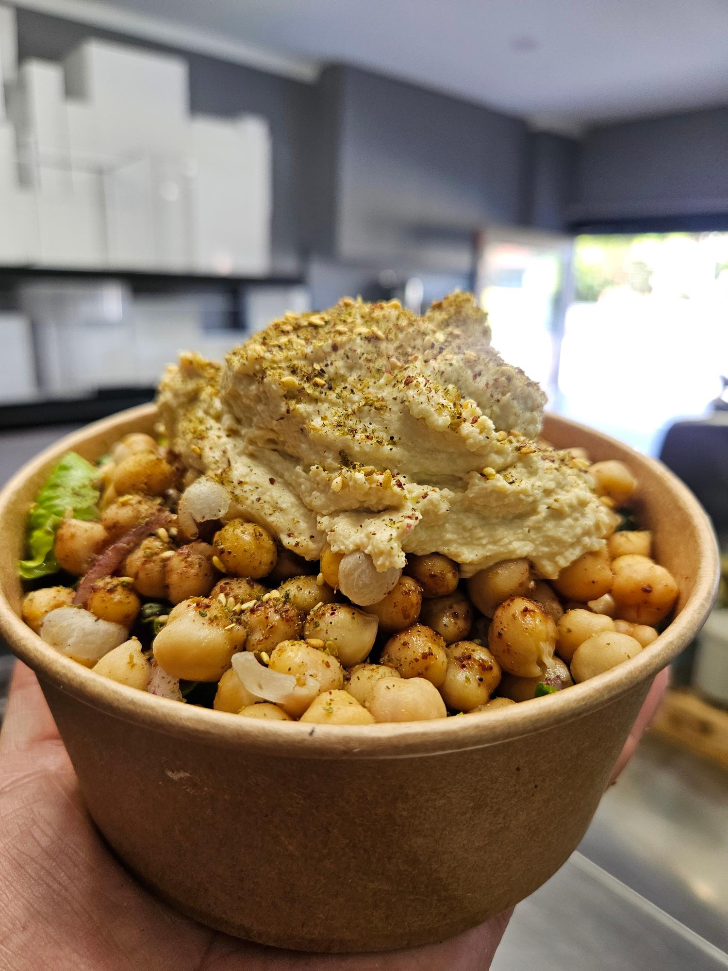 Chickpea Fattoush Bowl 