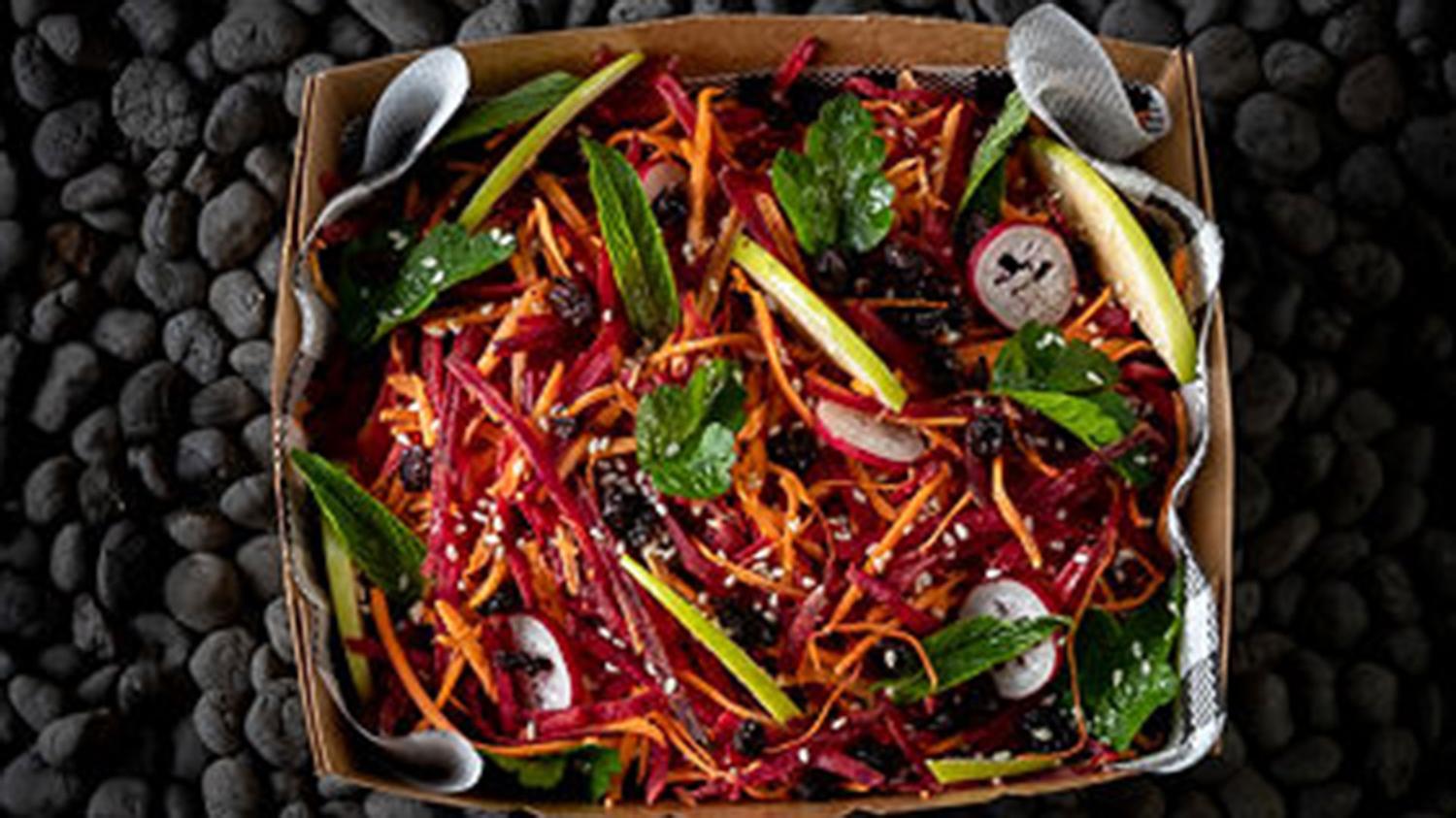 Carrot and Beetroot Crunch (Main Serve)