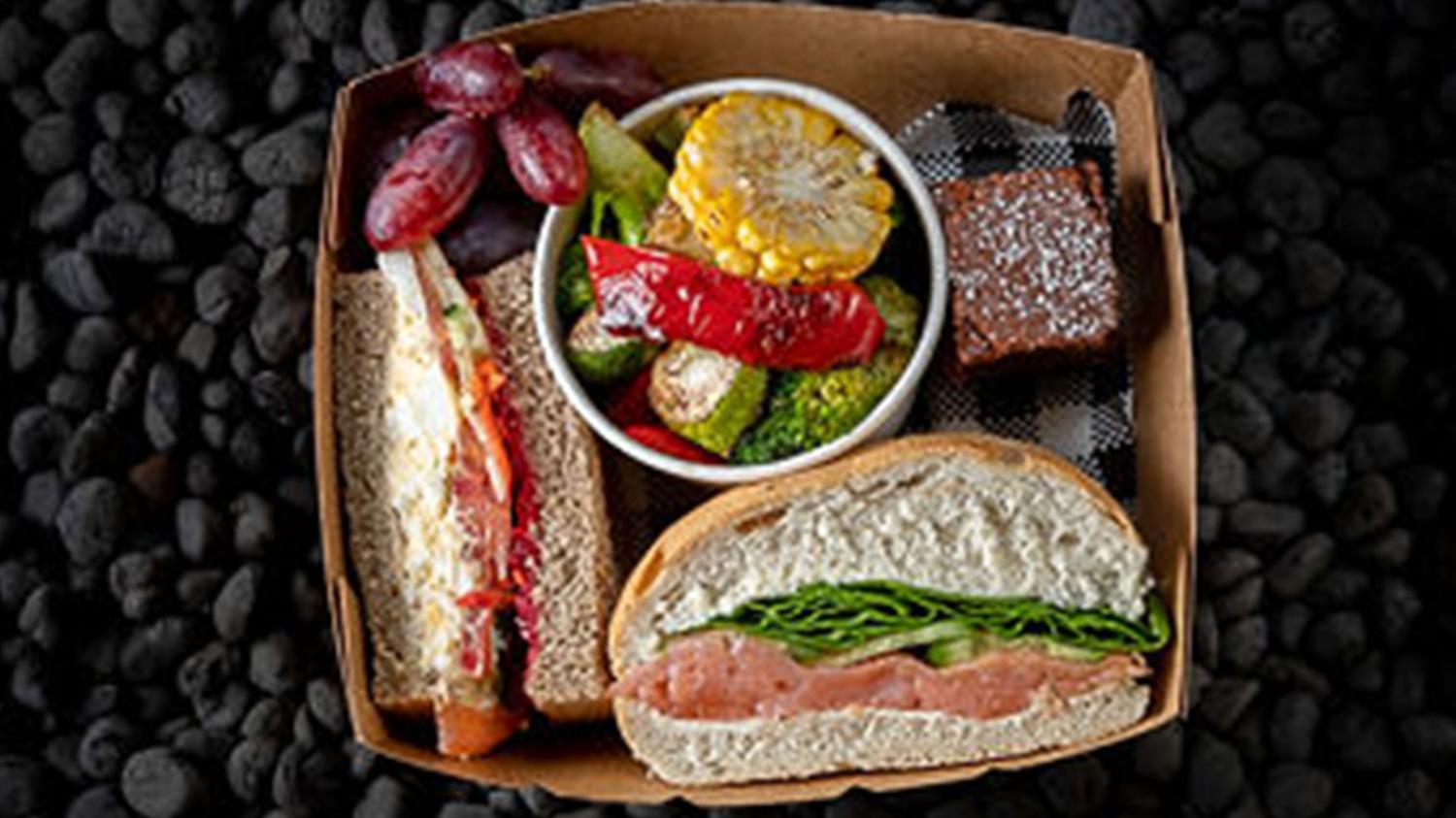 Vegetarian Gourmet Lunch Box