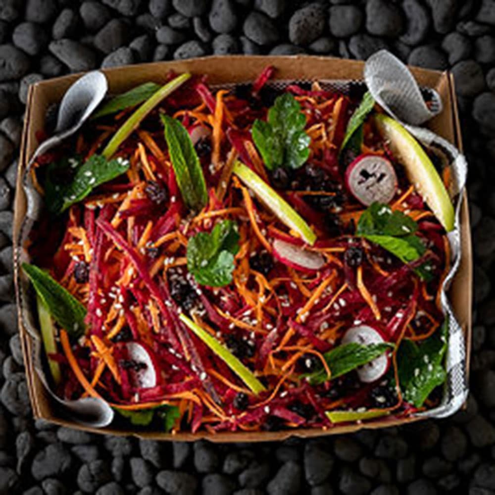 Carrot and Beetroot Crunch Salad