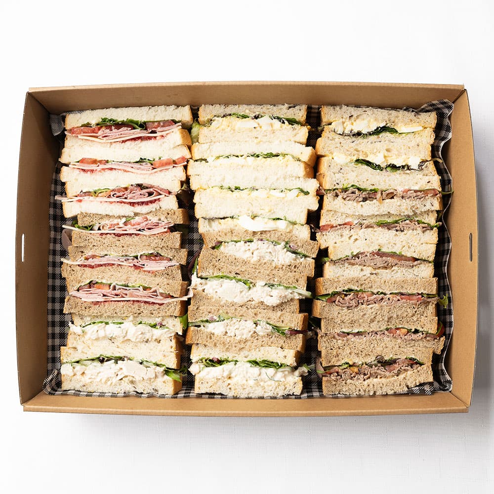 Gourmet Finger Sandwiches (Box of 24)