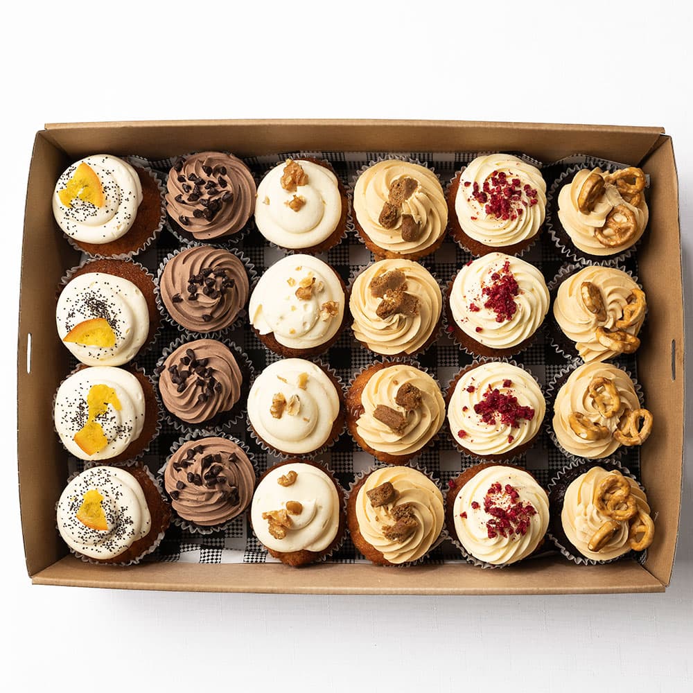 House Baked Cupcake Variety (Box of 24)