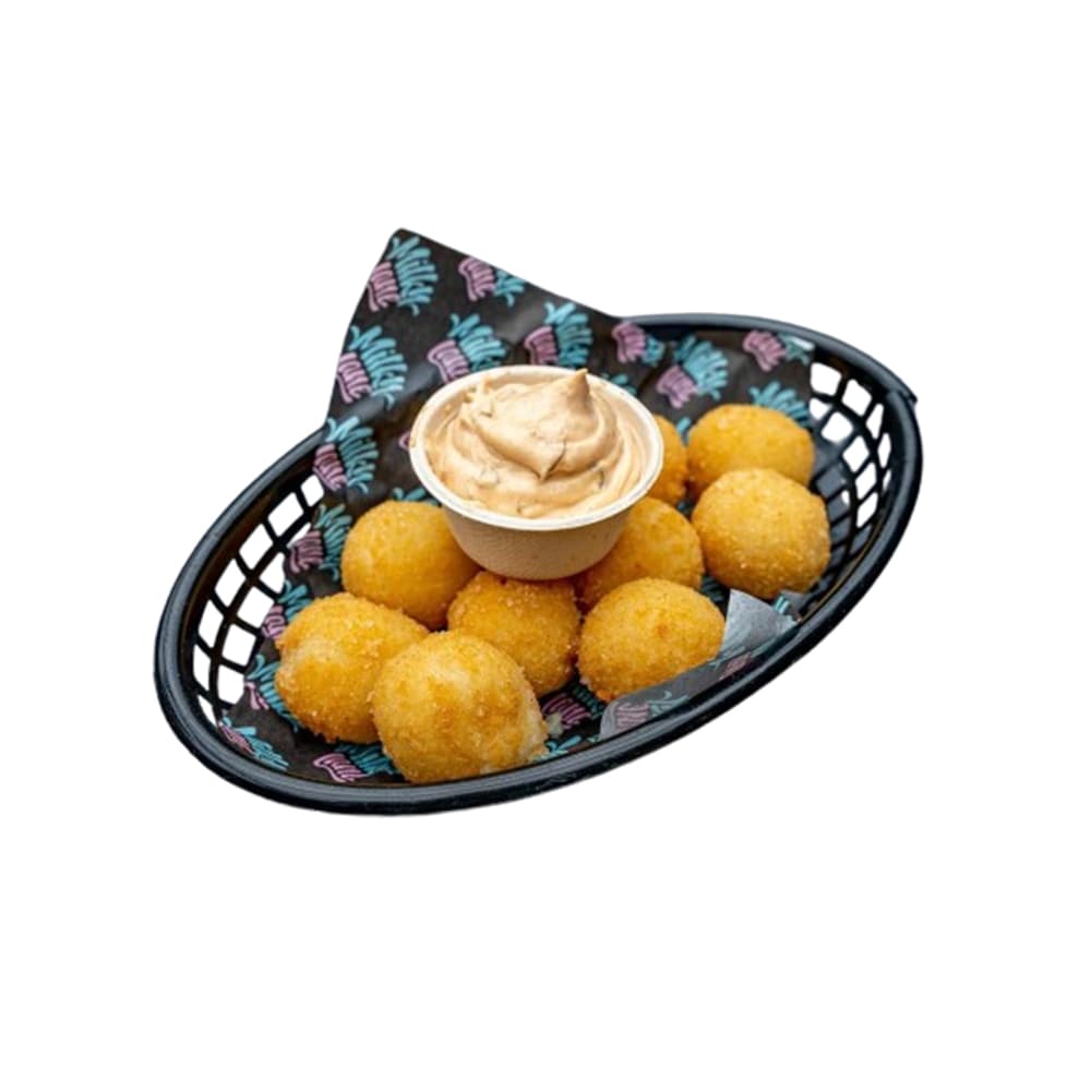 Deep Fried Vegan Mash Potato Balls (9 Pieces)