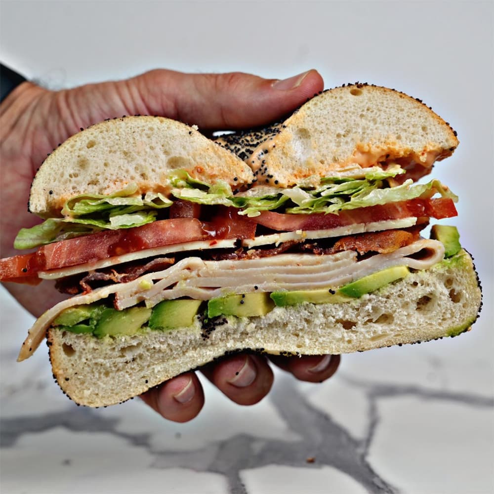 Vegetarian Bagel Box