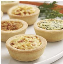 Assorted Party Quiche (1 Piece)