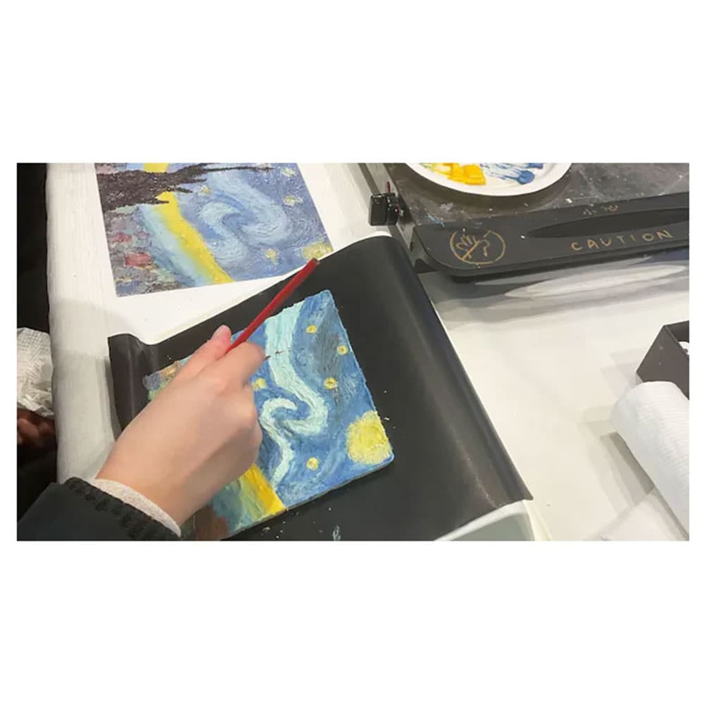 Virtual Online Function: Chocolate Painting