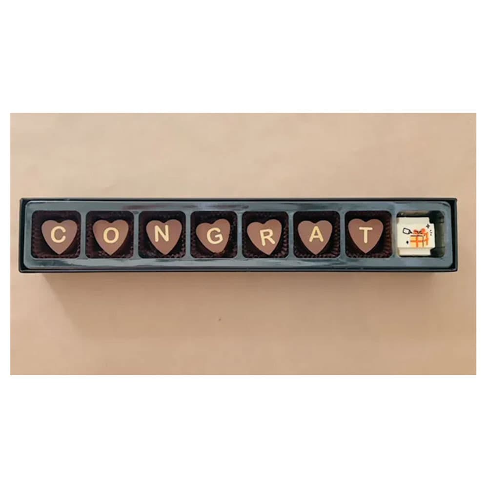 Customised Chocolate Letter Box