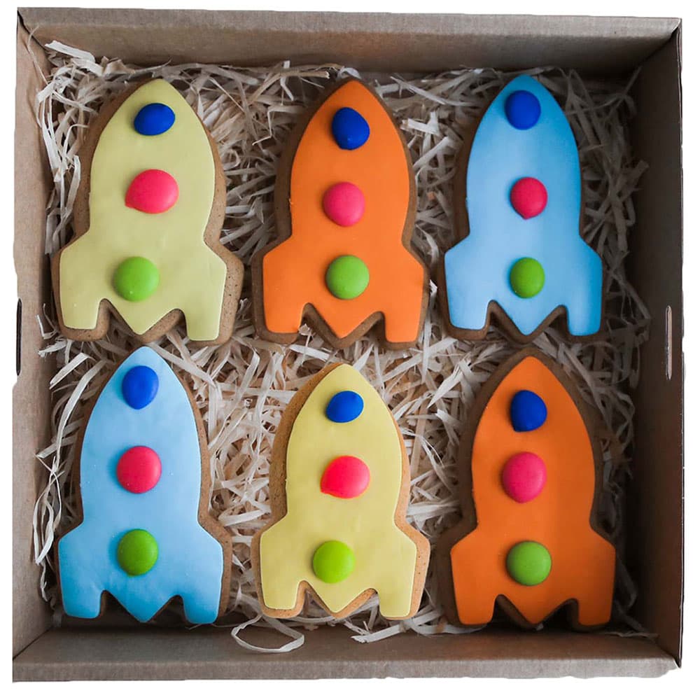 Rockets Cookies Box (24 Pieces) 