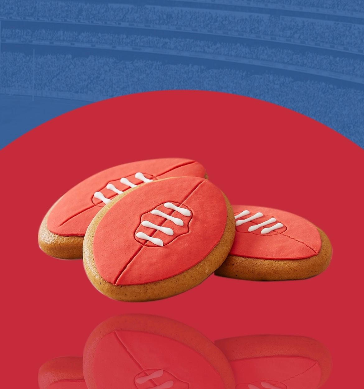 Footy Ball Cookies Box (24 Pieces)