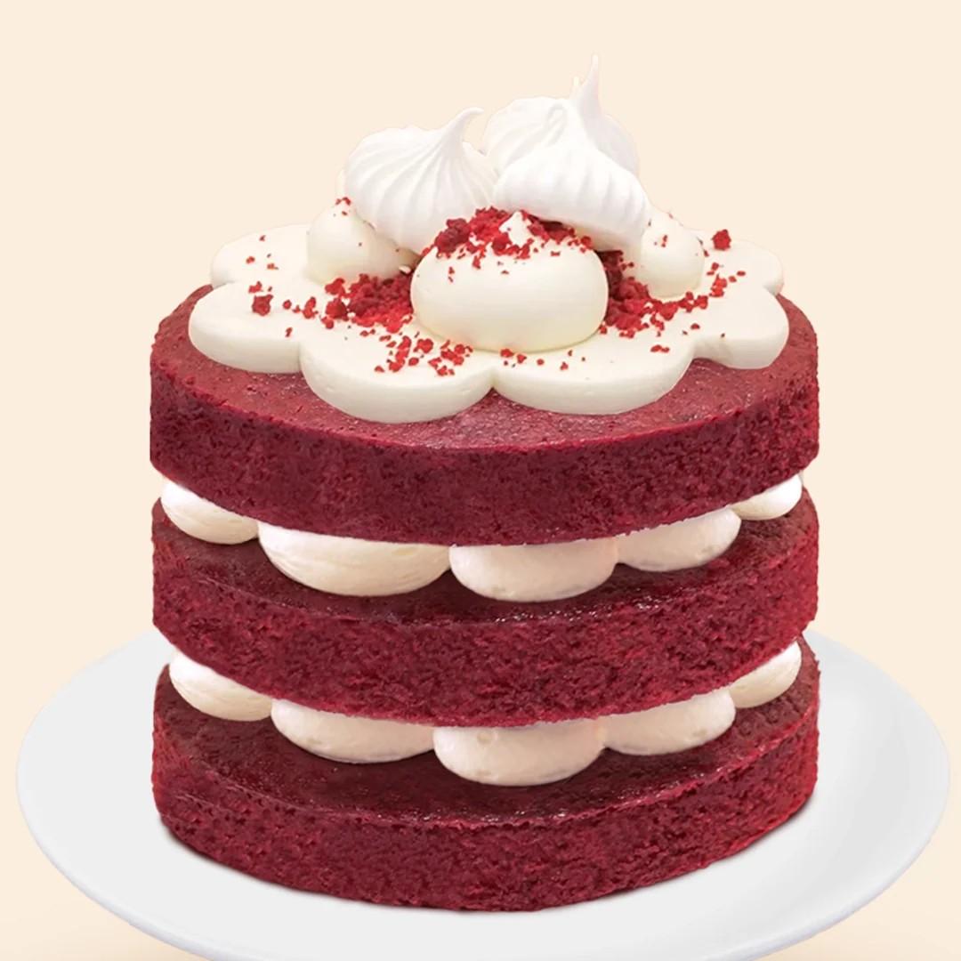 Red Velvet Naked Cake