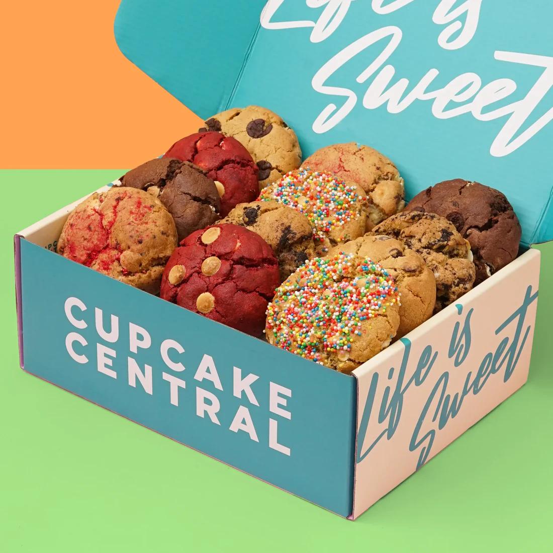 Assorted Cookie Gift Box (12 Pieces)