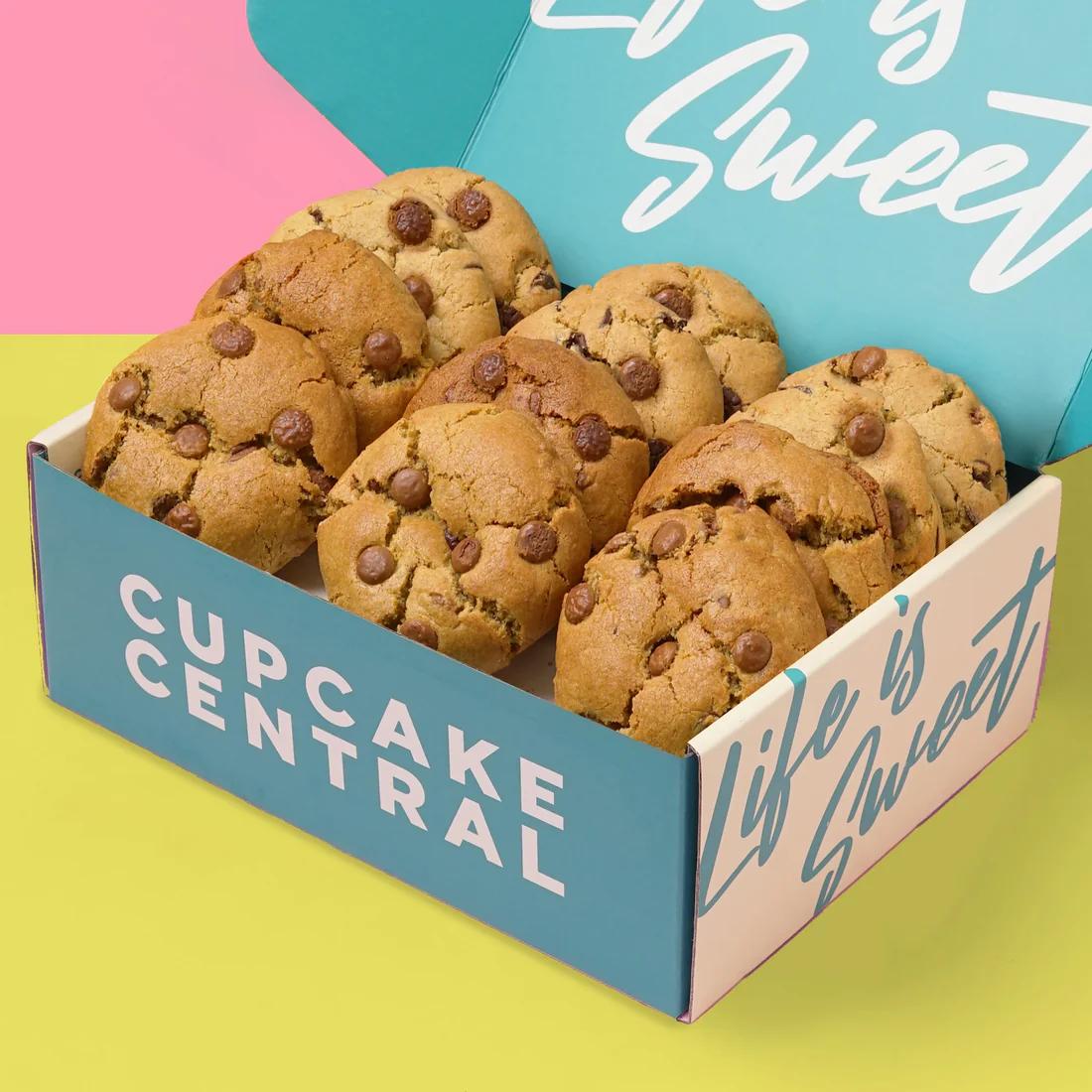 Chocolate Chip Cookie Gift Box (12 Pieces)