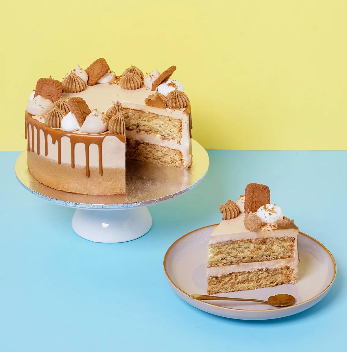 Vegan Biscoff Cake 