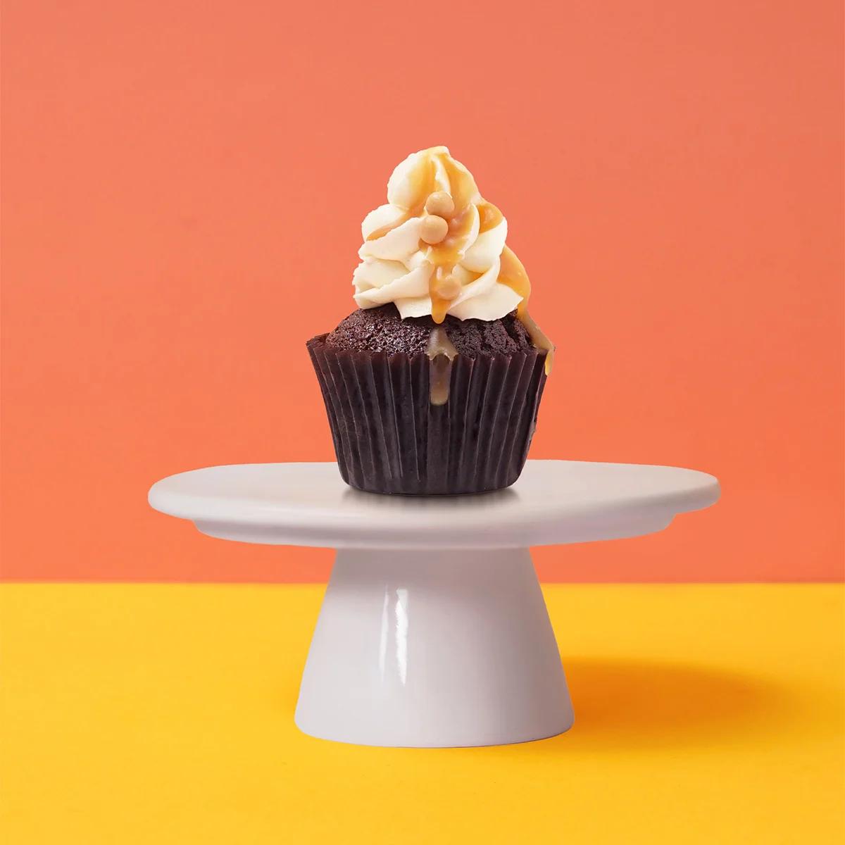 Mini Salted Caramel Cupcake