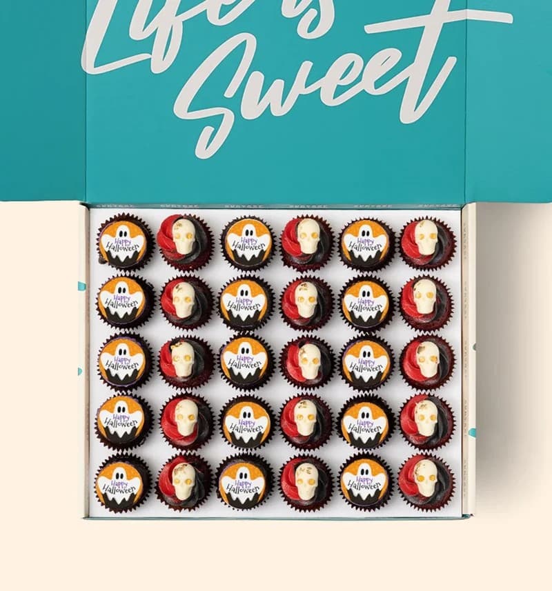 Gluten Free Halloween Mini Cupcake Gift Box(30pcs)