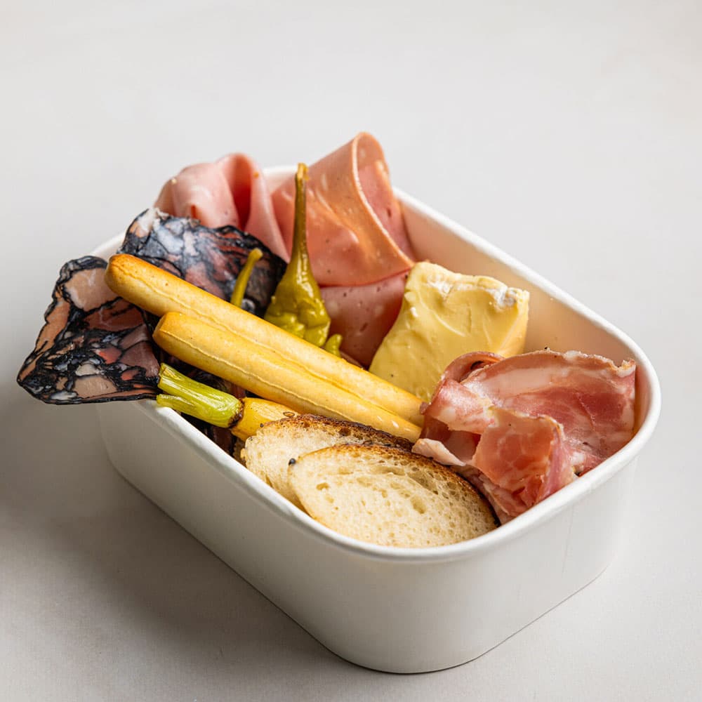 Individual Cheese & Charcuterie Grazing Box