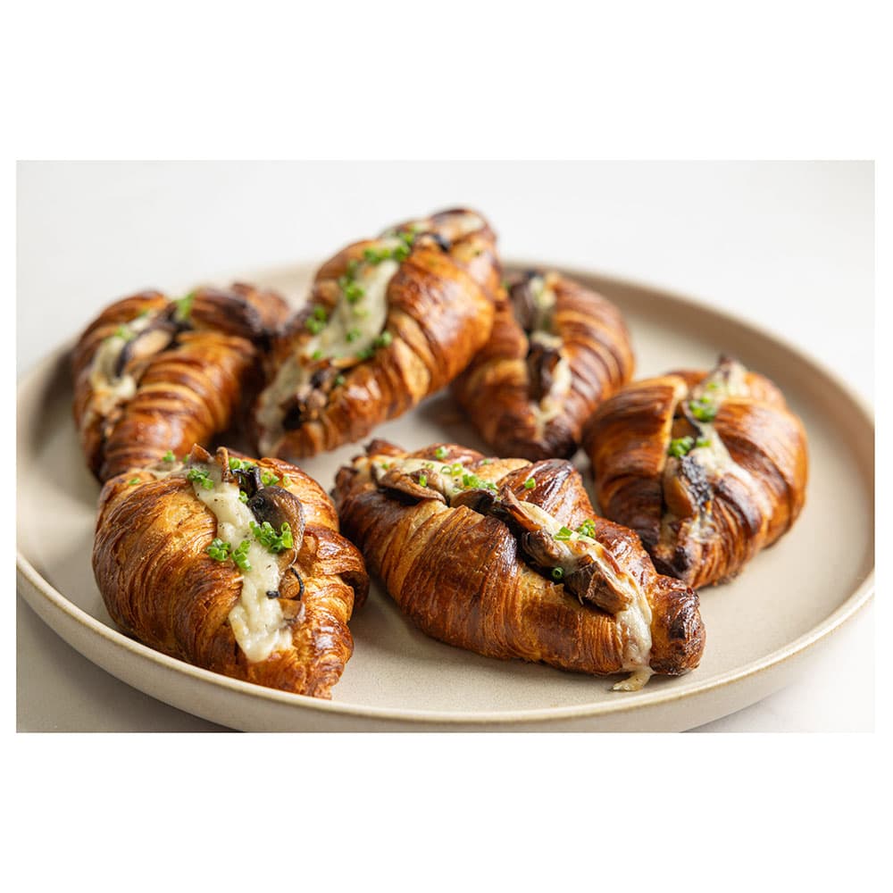 Mushroom, Cheese & Truffle Croissant