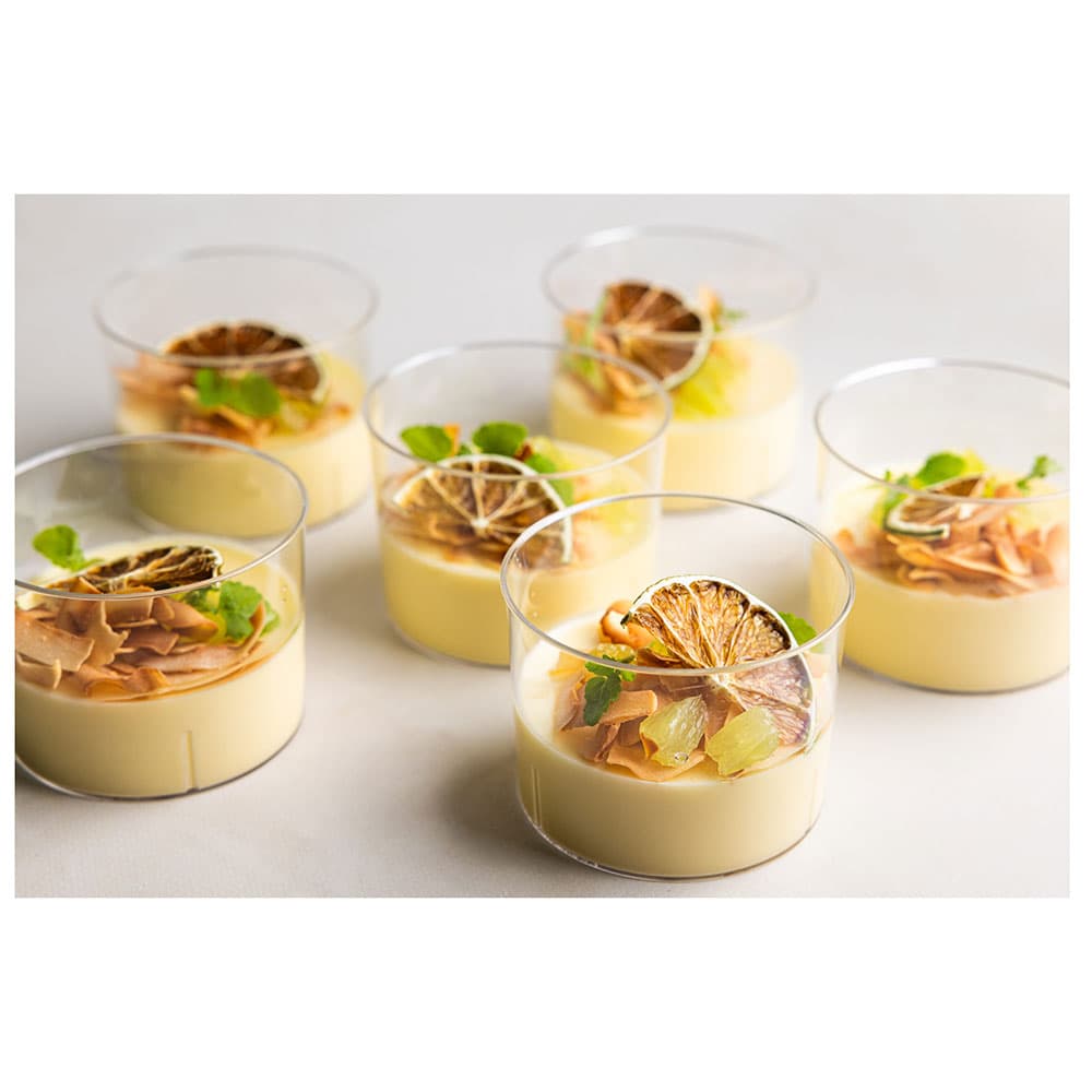 Lime & Coconut Breakfast Panna Cotta Pot