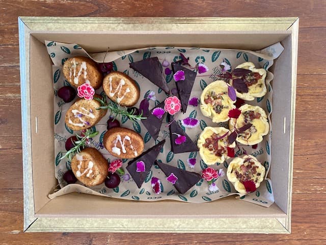 Lemon and Rosemary Friands