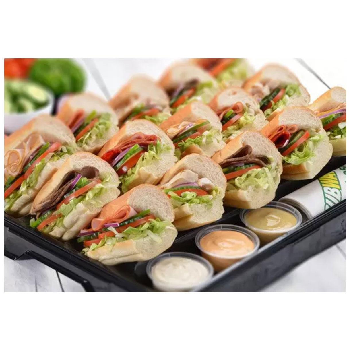 Sunrise Breakfast Sub Platter (5 Subs)