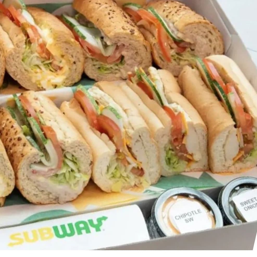 Veggie Sub Platter (5 subs)
