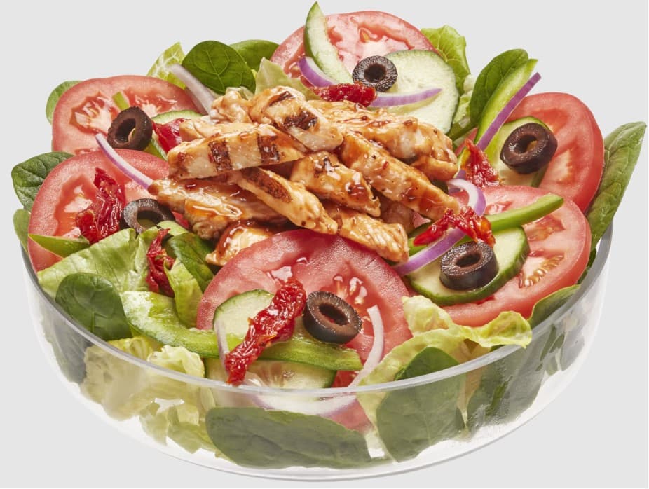 Chicken Teriyaki Individual Salad