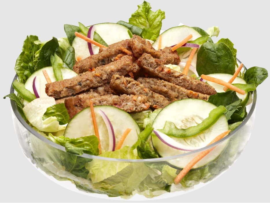 Veggie Patty Individual Salad