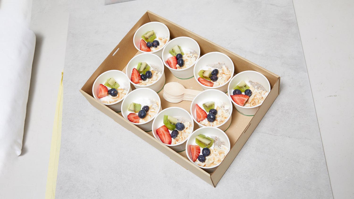 Coconut Chia Pudding with Fresh Fruit
